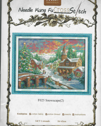 Nkf Cross Stitch Kit - Snowscape F025