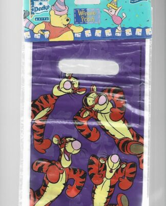 Vintage Disney Winnie The Pooh Birthday Party Bags Loot Bags - Tigger